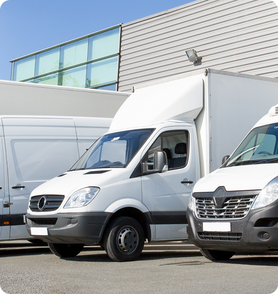 Fleet of delivery vehicles